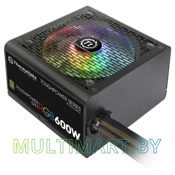 Блок питания Thermaltake Toughpower GX1 RGB 600W Gold (PS-TPD-0600NHFAGE-1) картинка 2
